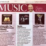 Daily Mirror & Express - Vardis-100mph@100club album review By Garry Bushell