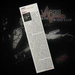 La Heavy magazine - Vardis 100mph@100club review by Mariano Muniesa